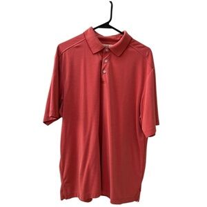 Tommy Bahama Orange Polo Shirt Size L